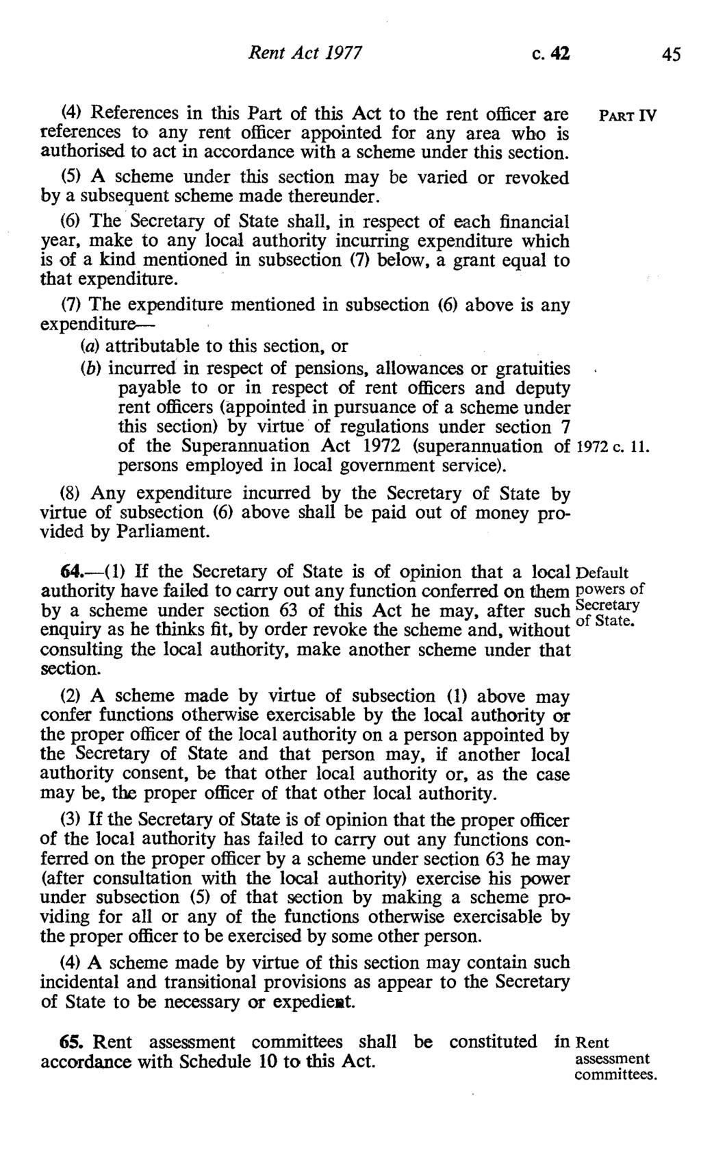 Rent Act 1977 c.