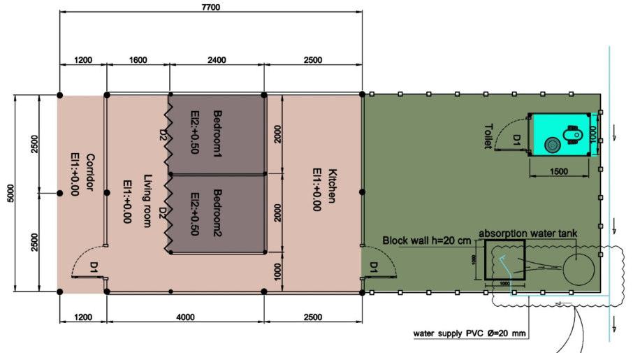 REDP-UTR of The Nam Ngiep 1 Hydropower Project Chapter 3 Figure 3-2: Floor plan of temporary
