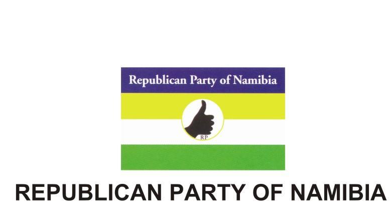 8. RP (Republican Party of Namibia) Left: RP Logo; Right: Party President Henk Mudge The RDP existed from October 22, 1977 until December 18, 2010.