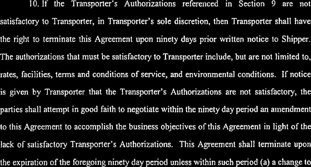 construct the Project Facilities, sign the Firm Agreement, and to rendcr thc proposed firm transportation service for Shipper pursuant to thc terms and conditions specified herein, in the Firm