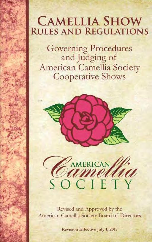 American Camellia Society Rules
