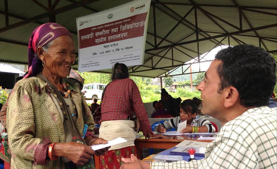 IV. NEPAL : UNCONDITIONAL CASH GRANTS FOR EARTHQUAKE- AFFECTED POPULATION Background The 7.