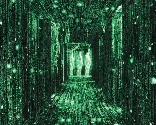 Figure 10-3 When the development of the Internet forever changed the way we live, the film The Matrix (1999) explored the idea that the world is actually a simulated reality made by machines, that