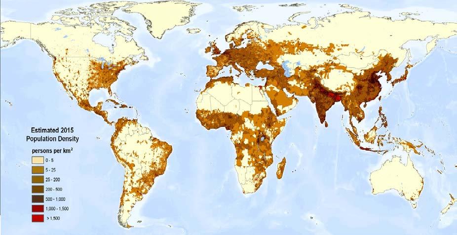 DENSITY Population Density the amount of people per square kilometer Factors that affect population density are: Climate, landscape, resources, soils, vegetation, water, accessibility,