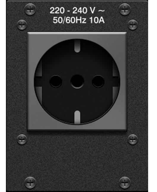 Models FTA-PWR-11, -1, and -51 each provide a single International outlet rated for 10 Amps at 0-40 Volts AC, 50/60 Hz.