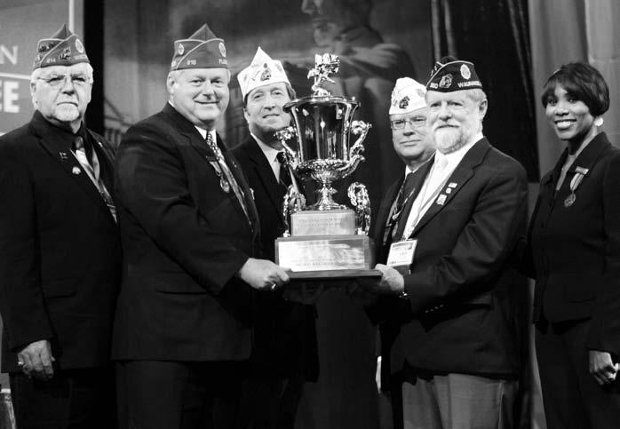 The William Randolph Hearst Americanism Trophy The American Legion Department of Wisconsin was awarded the William Randolph Hearst Americanism Trophy during the 92nd National Convention of The