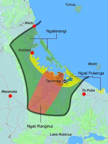 Tauranga Moana Iwi Rohe The Tauranga Moana Iwi District is relatively compact geographically.