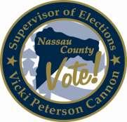 Nassau County Voter Data Request Packet Vicki P. Cannon Supervisor of Elections James S. Page Governmental Complex 96135 Nassau Place, Suite 3, Yulee, Florida 32097 Phone: 904.491.7500 Toll Free: 1.