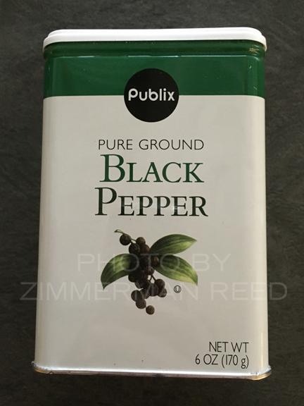 Case 9:15-cv-81521-DMM Document 1 Entered on FLSD Docket 11/03/2015 Page 14 of 29 38. Photo K below shows a 6-ounce tin of Publix Pure Ground Black Pepper.