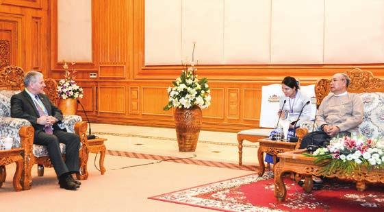 NATIONAL 3 President U Win Myint sends message on occasion of 51 st Anniversary of founding of ASEAN FROM PAGE-1 When ASEAN was established on 8 August 1967, there were skepticism about the continued