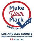 County Registrar of Voters Kicks Off Large Scale Media Campaign to Get Out the Vote LOS ANGELES Los Angeles County Registrar-Recorder/County Clerk (RR/CC) Dean C.