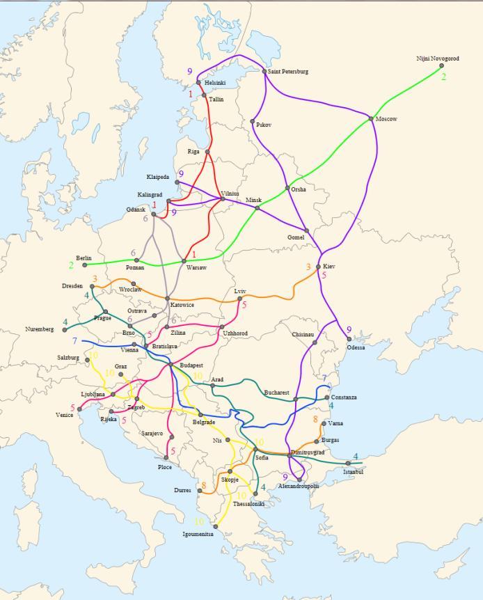 Re: Economic corridors Maritime Silk Road and its Europ.