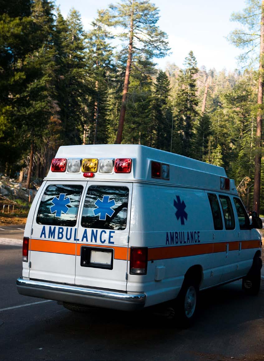 Emergency Service Responders Signs Ambulance Making