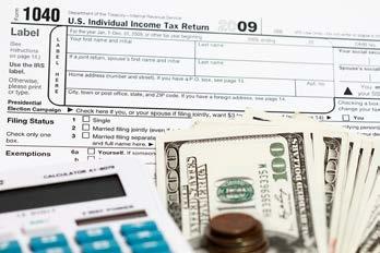 You must fill out and send an income tax form to the