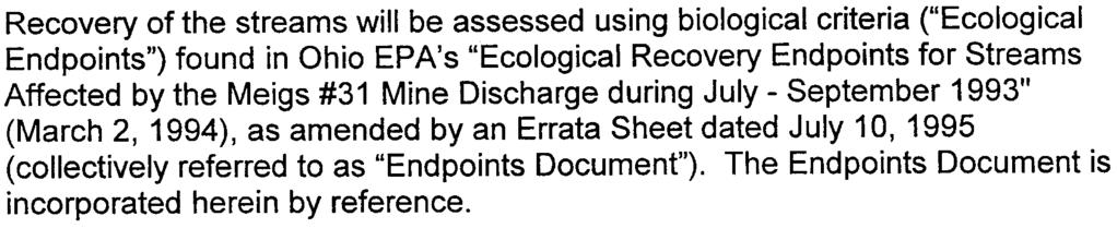 the biological criteria developed by Ohio EPA. 10. 11 On September 11, 1995, Ohio EPA approved the revised Plan.