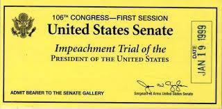 Pres. Bill Clinton s Impeachment In 1999, Pres.