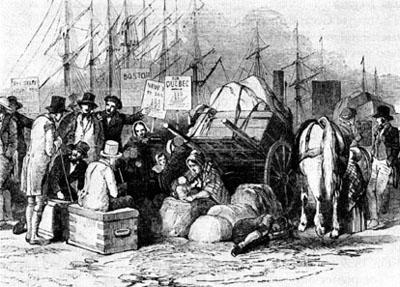 Norwegian Immigration to America The main reason for the large number of Norwegian immigration to the United States in the 1840's was due to economic pressures and overpopulation.