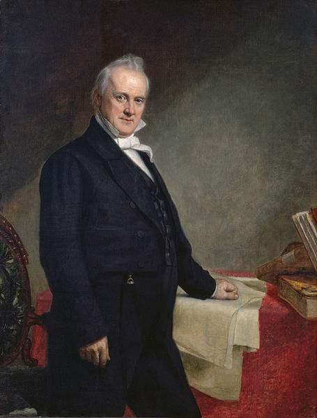 While meeting in Cincinnati, Ohio, the Democrats nominated James Buchanan of Pennsylvania. James Buchanan (1791-1868) was an experienced diplomat and a former member of Congress.