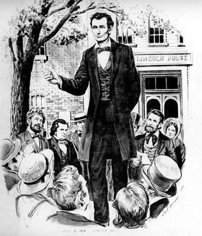 As Illinois voters listened to Lincoln speak, they enjoyed the way he made complex arguments easy to understand.