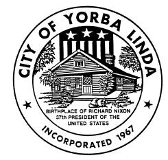 CITY OF YORBA LINDA PLANNING COMMISSION MEETING MINUTES February 24, 2016 The Yorba Linda Planning Commission will convene at 6:30 p.m. in the Council Chambers at 4845 Casa Loma Avenue, Yorba Linda, California.