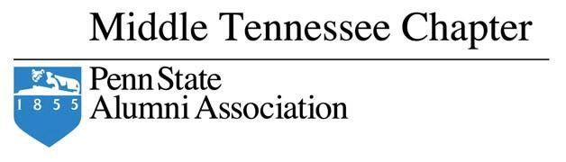 AMENDED AND RESTATED BYLAWS of THE MIDDLE TENNESSEE CHAPTER OF THE PENNSYLVANIA STATE UNIVERSITY ALUMNI ASSOCIATION Effective as of June 1, 2016 ARTICLE I SECTION 1. NAME.