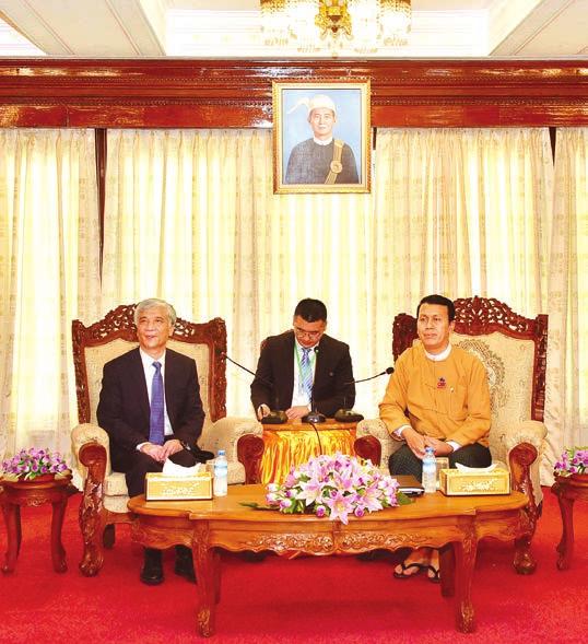 Vice Chairman of the Standing Committee of NPC of PRC visits Forest Research Department (Yezin) 3 VICE Chairman of the Standing Committee of the National People s Congress (NPC) of the People s