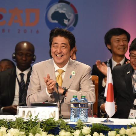 Some $82 million invested in developing new technologies Trained people on new technologies in low- and middleincome countries Partnerships to Promote the SDGs 50 Japanese companies have joined the