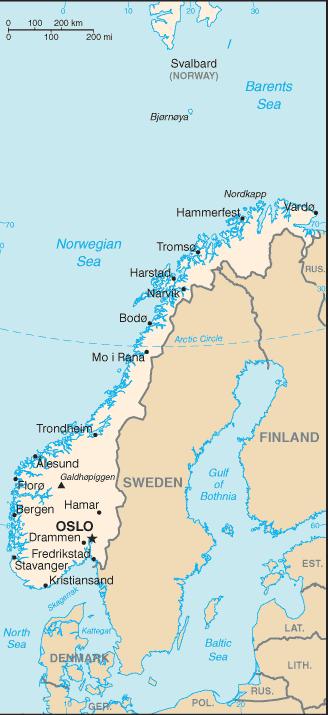 Updated: March 25, 2014 Country Name Long Form: Kingdom of Norway Government Type: Constitutional Monarchy Languages Spoken: Bokmal Norwegian, Nynorsk Norwegian, small Sami- and Finnishspeaking
