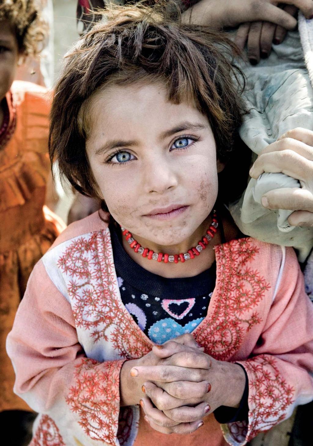 A returnee girl in Kabul,