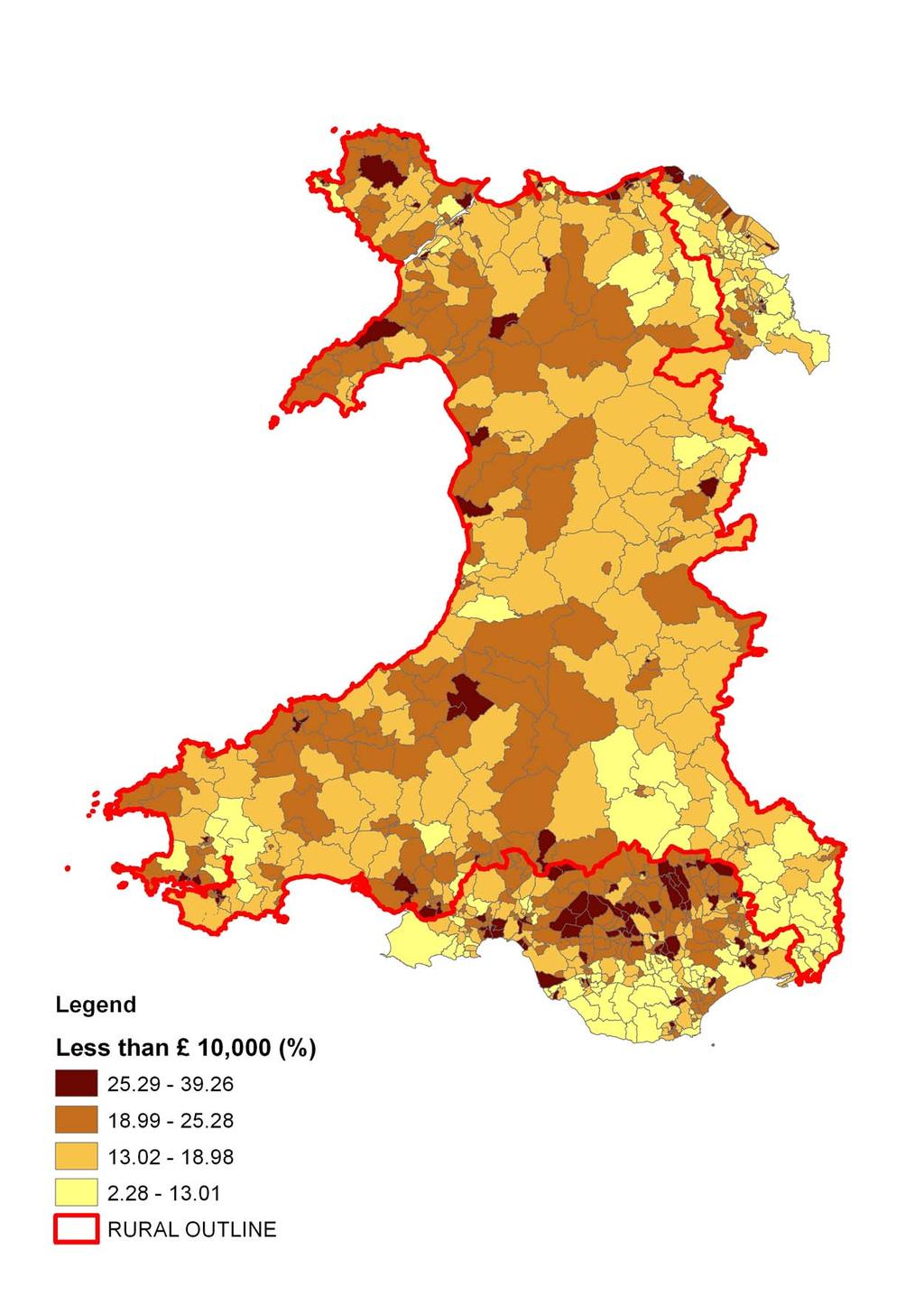 r u r a l 4 5 2 scale and geography of relative poverty in rural Wales t h e o f 7 A l l o w a n c e.