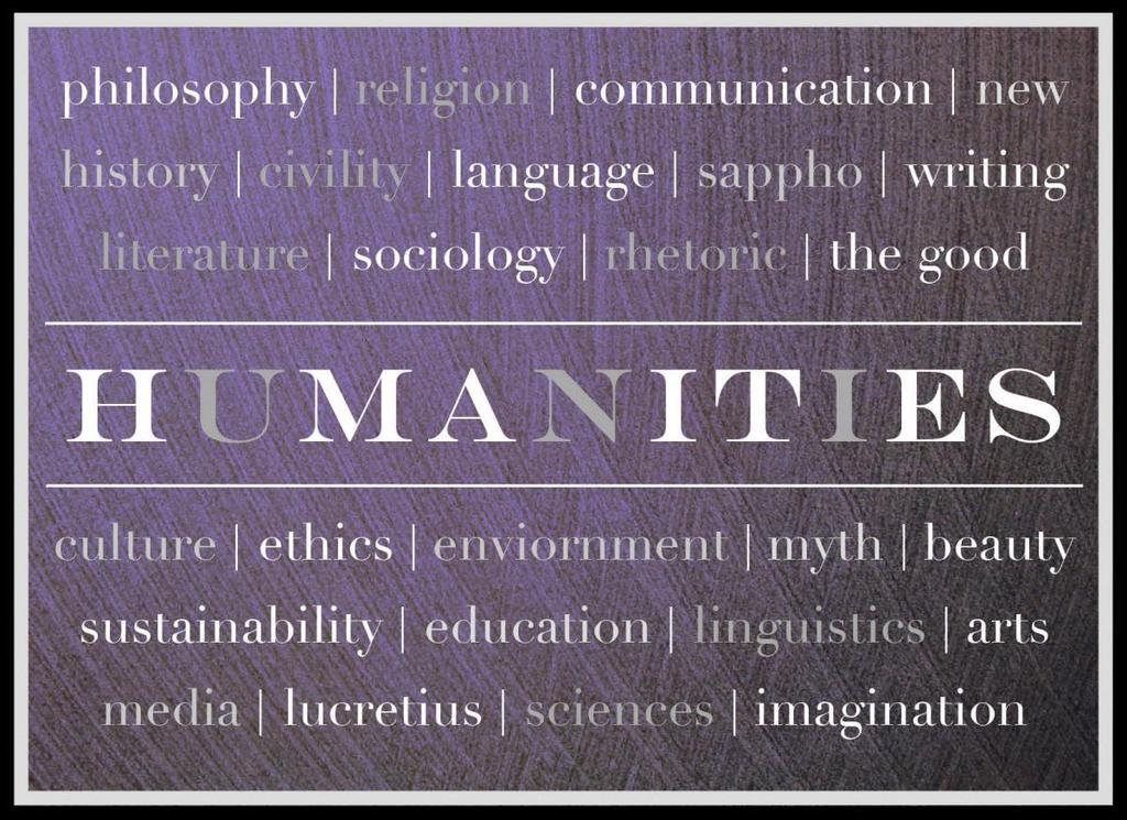 Humanities are the disciplines that study the human condition, using methods that are primarily analytical,