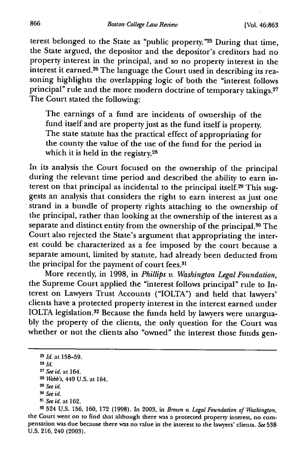 866 Batton. College Law Review [Vol. 46:863 terest belonged to the State as "public property.
