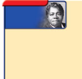 FACES OF HISTORY Mary McLeod BETHUNE 1875 1955 New Roles for Women and African Americans The New Deal brought great change in American life and society.
