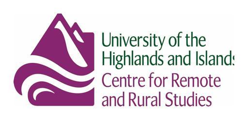 Retaining Migrants in Rural Areas- Lessons from the Scottish/UK experience Dr