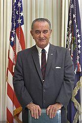 PRESIDENT LYNDON B. JOHNSON President Johnson takes over for JFK and promises to not escalate the war. In reference to Vietnam he said It s their war.