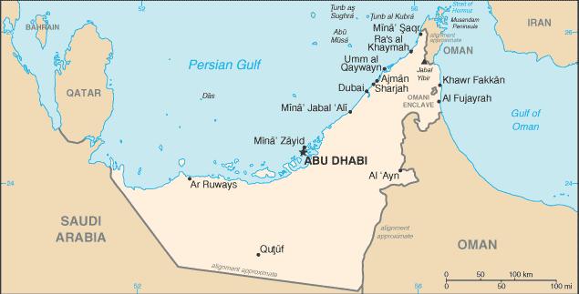 ARAB EMIRATES: SHORT STATISTICS confederation of seven independent states on the Gulf coast, the most important: Dubai and Abu Dhabi >9 %of the world s oil reserves & ~4 % of the world s natural gas