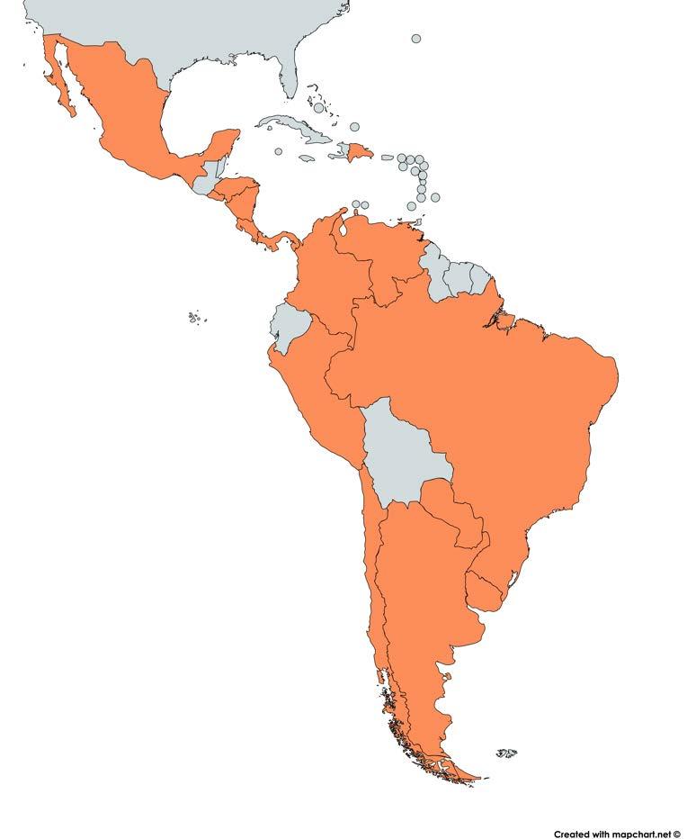 19 B. LATIN AMERICA AND THE CARIBBEAN ISLANDS RETURN APPLICATIONS 1. The number of return applications received by Latin American States 1.