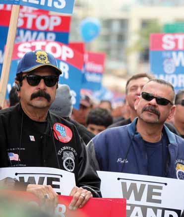 In what will likely be viewed as an historic event, Local 495 joined almost 15,000 union members and families who marched in downtown Los Angeles in a powerful display of strength and solidarity.