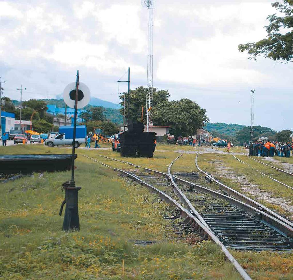 82 The train tracks in Arriaga, Chiapas, are the starting point for thousands of