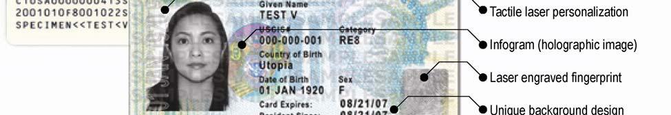 IS To Issue Redesigned Green Card U.S. Citizenship