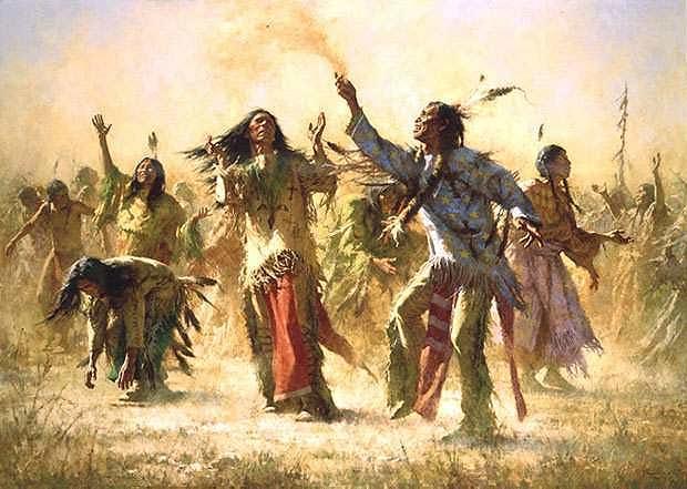 The Ghost Dance Rebellion In response to the loss of their land and the buffalo, many Natives welcomed a religious revival based on the Ghost Dance.