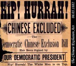 Chinese Exclusion Act With rising pressure from nativists, Congress passed the Chinese Exclusion Act in