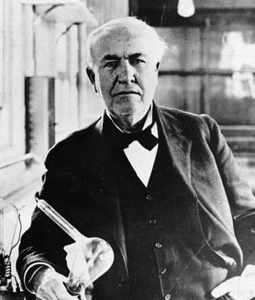 Technology Expands Cities Thomas Edison famous American