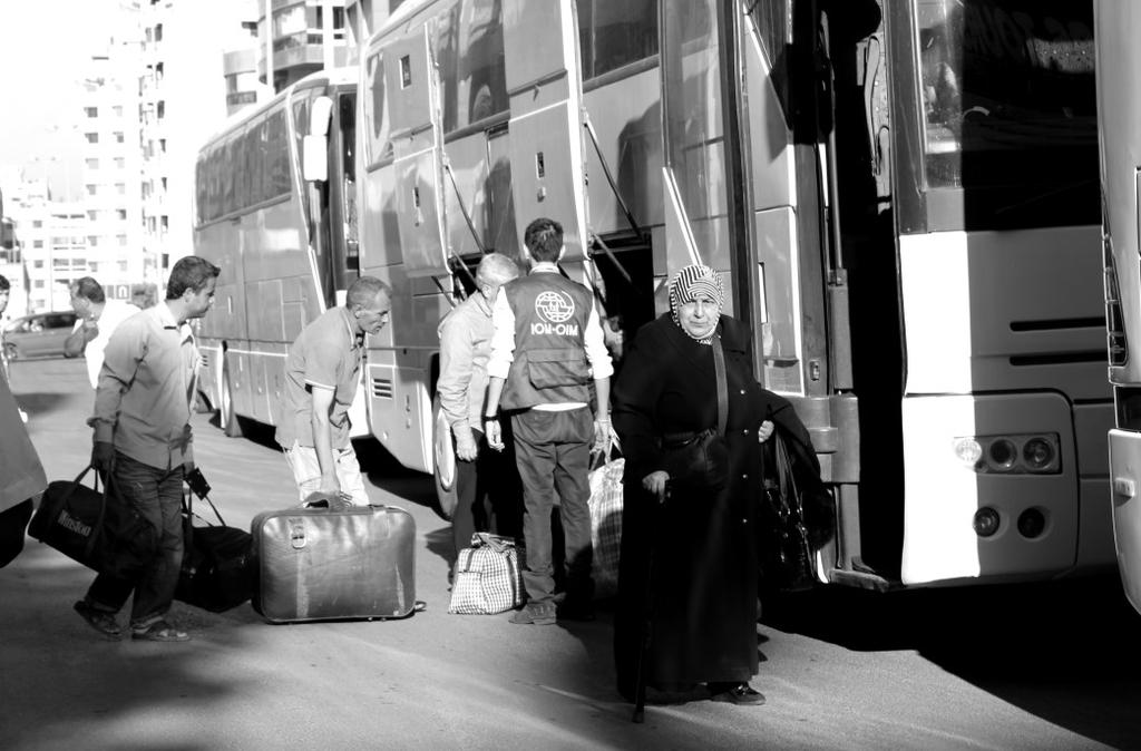 Since February 2013, 4,326 refugees and 510 stranded migrants were assisted by IOM to transit through Lebanon.