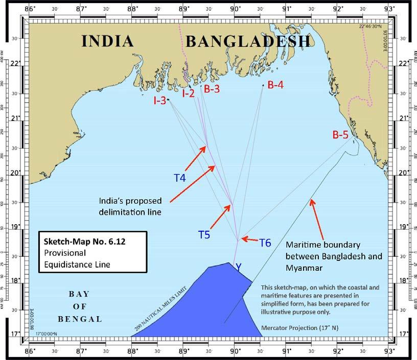 would also afford Bangladesh equitable access to an extended continental shelf.