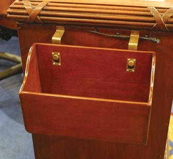 Lawmakers in the House introduce bills by placing them in the legislative hopper (shown here) on the House floor.
