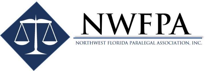 BYLAWS OF THE NORTHWEST FLORIDA PARALEGAL ASSOCIATION, INC. P.O. Box 1333, Pensacola, FL 32591-1333 www.nwfpa.com Adopted: September 25, 2018 ARTICLE NO. TITLE PAGE NO. Article I Name 1.