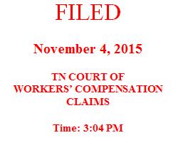 ) ) EXPEDITED HEARING ORDER GRANTING MEDICAL BENEFITS This matter came before the undersigned workers compensation judge on the Request for Expedited Hearing filed by the employee, Pamela Cargile,
