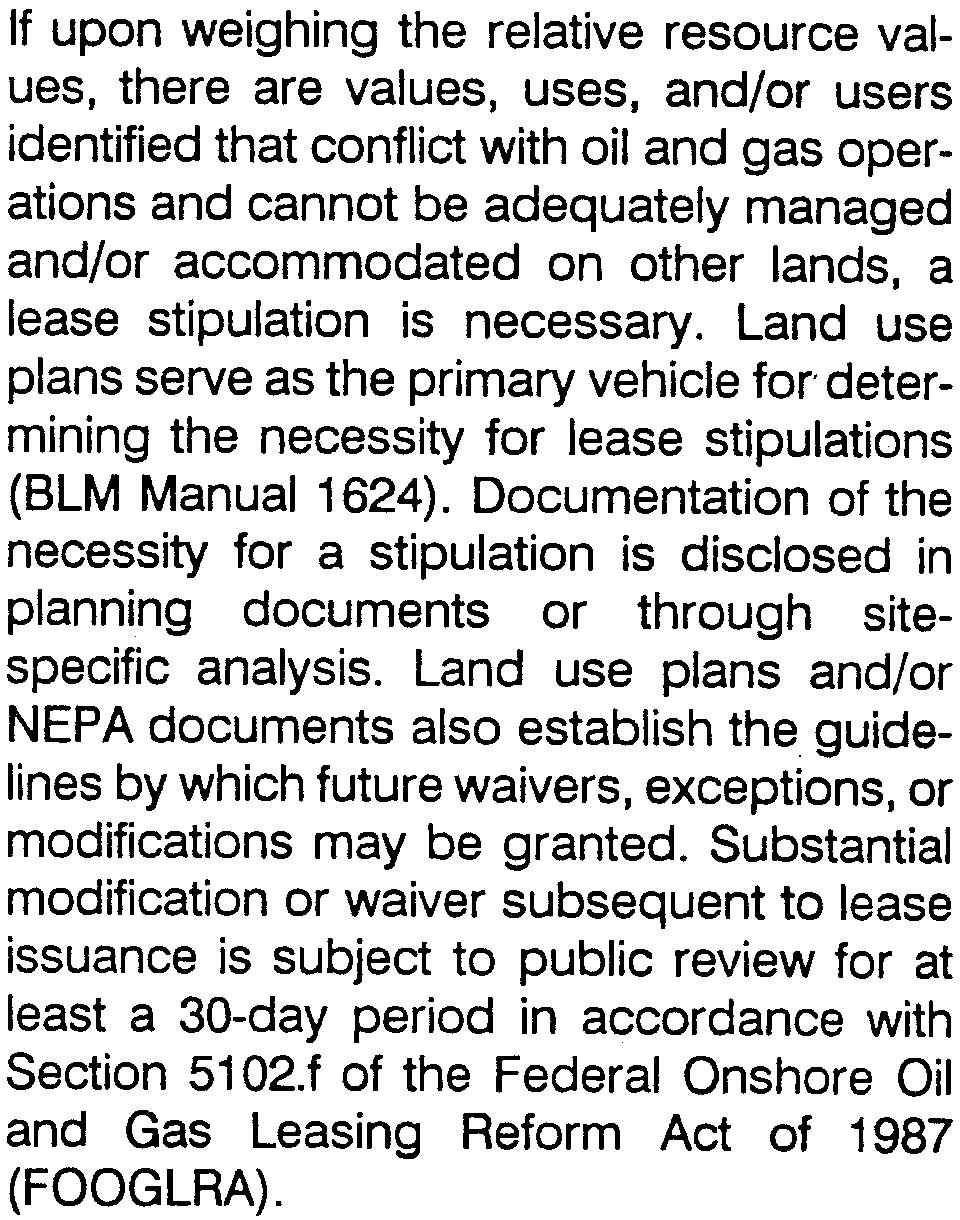 These guidelines were developed by the Bureau of land Management and Forest Service but may be adopted and used by other surface management agencies.