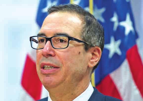 WORLD Mnuchin to lead US in trade talks with China WASHINGTON US Treasury Secretary Steven Mnuchin will lead trade talks with China due to take place on Thursday and Friday as the countries try to